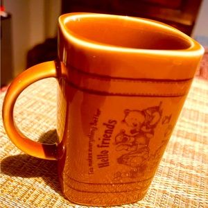 Vintage  Rare Winnie The Pooh mug by AA Milne and E.H, Shepard.   Disney Japan